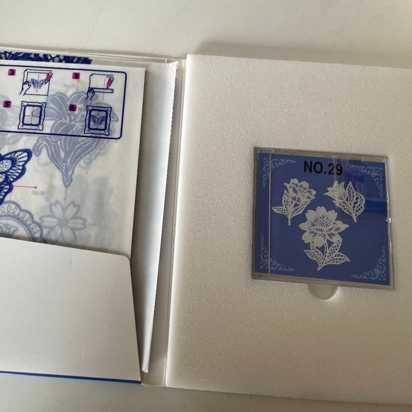 Machine embroidery cartridge - Floral Lace 29 for Brother Bernina Simplicity - Picture 2 of 4